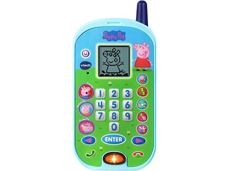 Vtech Peppa Pig lærertelefon DK