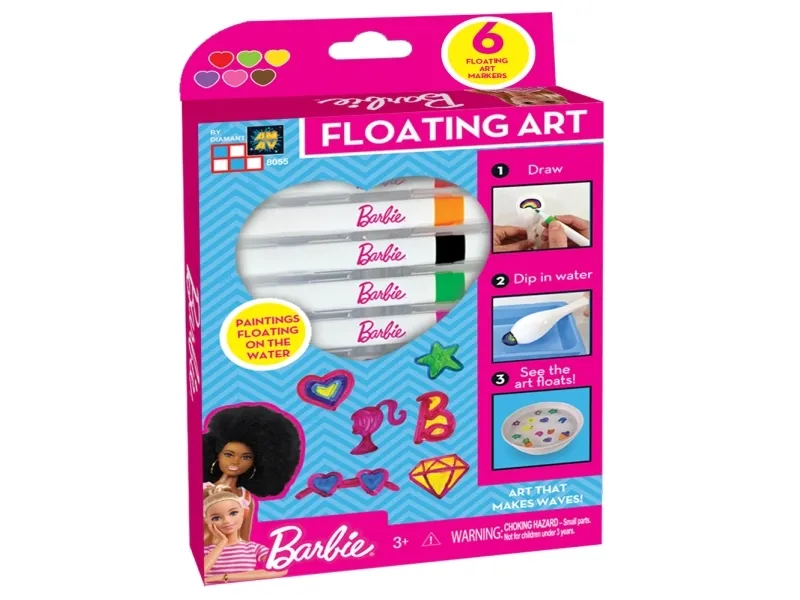 Barbie Skab unikke kunstværker- Floating Art