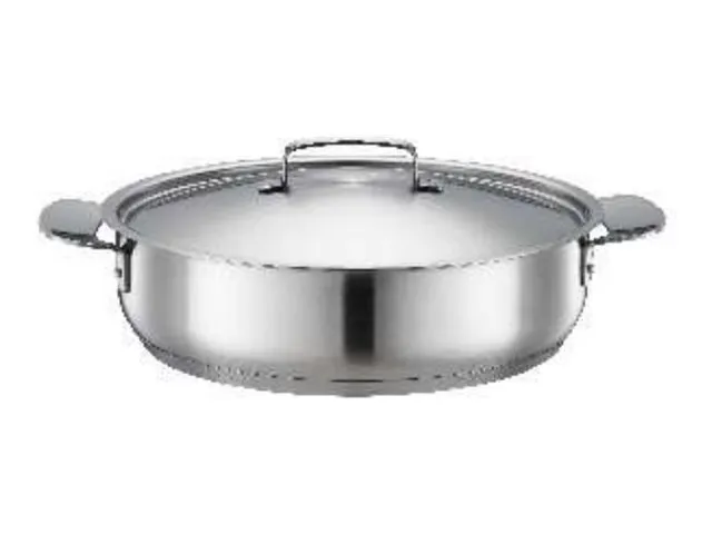 Fiskars All Steel - Stekepanne med dekke - 28 cm