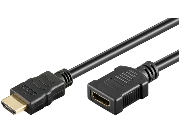 Goobay 76271, 2 m, HDMI type A (standard), HDMI type A (standard), 7680 x 4320 piksler, 3D, svart