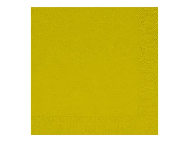 Duni - Serviett - Størrelse 33 x 33 cm - avhendbar - kiwi (en pakke 125)