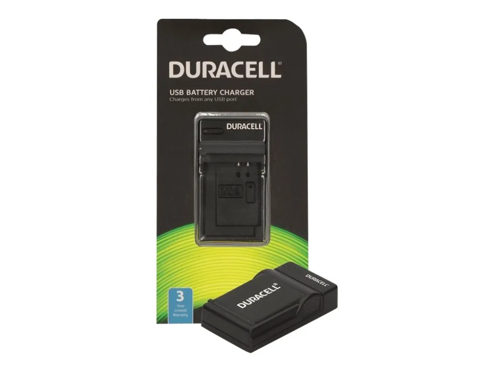 Duracell - Batterilader - svart