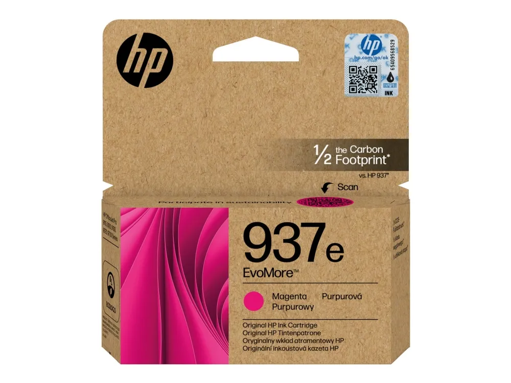 HP 937e EvoMore - Magenta - original - blekkpatron - for Officejet Pro 9110b, 9120e, 9720E, 9730e