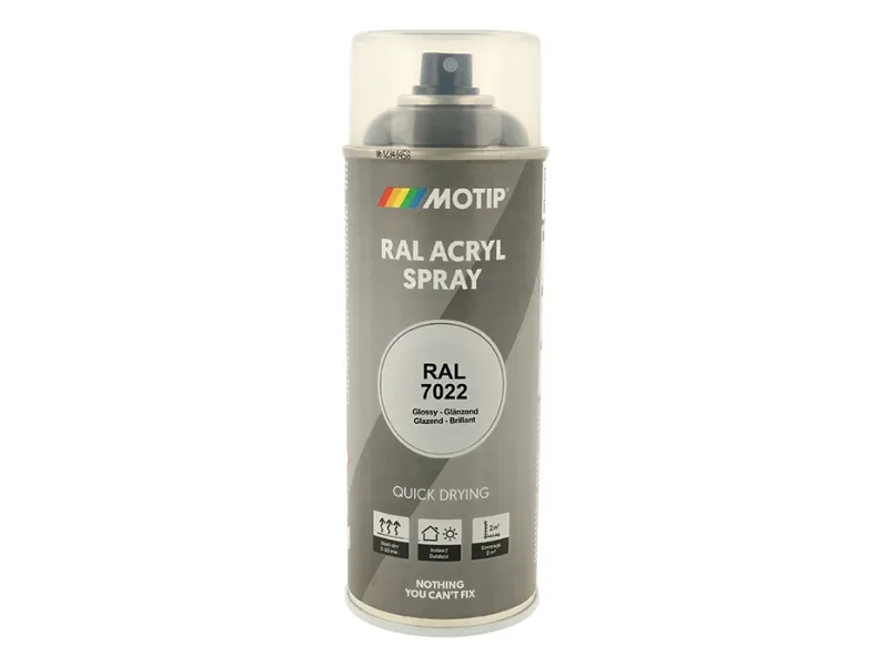 Motip Ral 7022 high gloss umbragrau