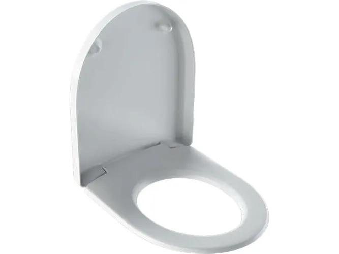 Geberit Icon toiletsæde - 355x440x45mm m/låg hvid erstatter 614520000