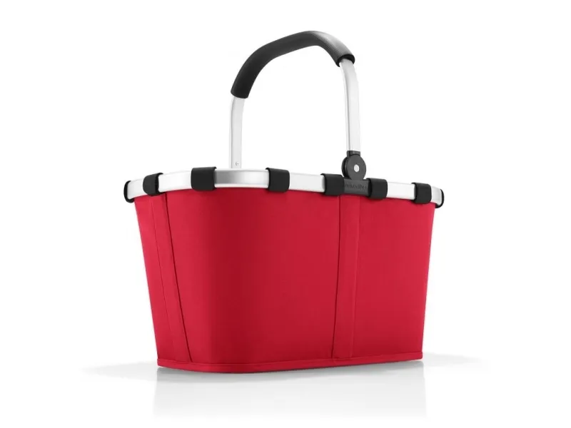 Reisenthel carrybag red, Handlekurv, Rød, Aluminium, Polyester, Gummi, Monokromatisk, 22 l, 480 mm
