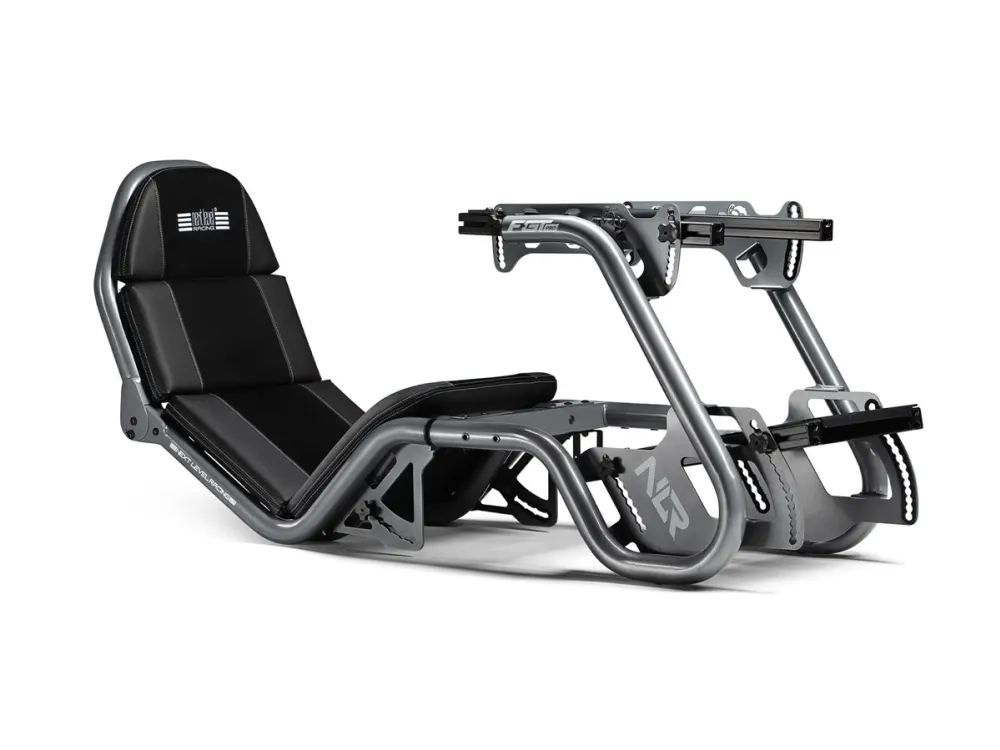 Next Level Racing F- GT Pro - Kappløpsimulatorcockpit - ergonomisk - grå