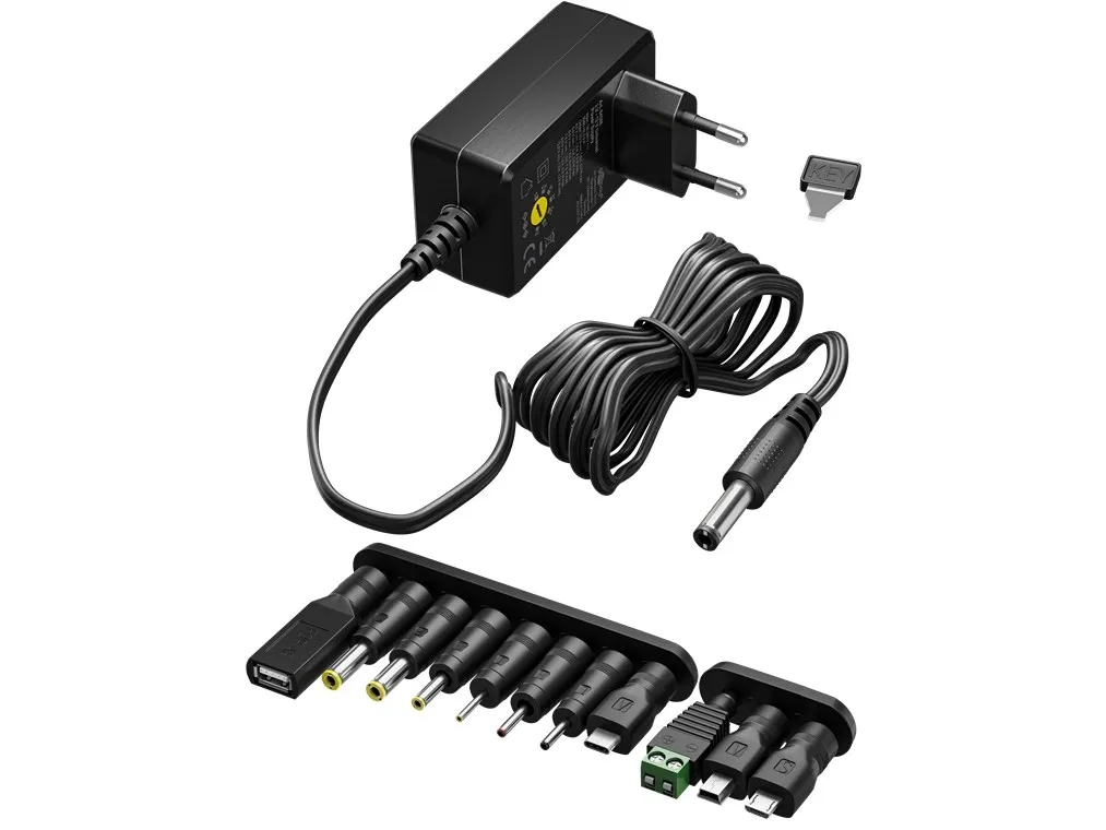 Goobay 64571, Universal, innendørs, 100 - 240 V, 50/60 Hz, 7,2 W, 3 - 12 V