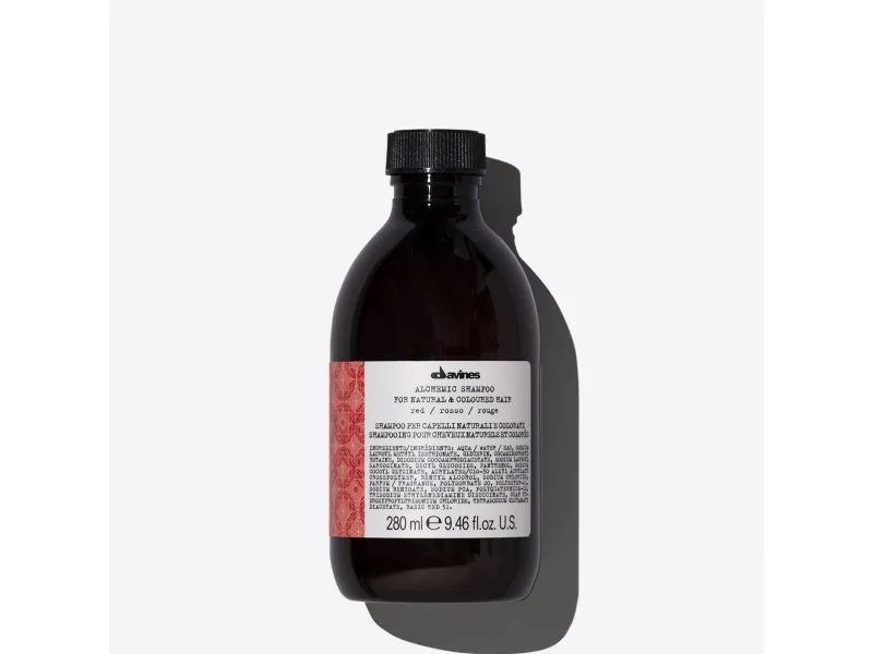 Davines DAVINES DAVINES ALCHEMIC Red fargeforbedrende sjampo, rødt og mahognyfarget hår, 280 ml