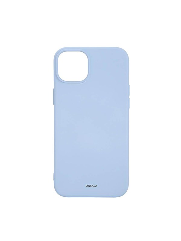 ONSALA Phone Case with Silicone Feel MagSeries Light Blue - iPhone 15 Plus