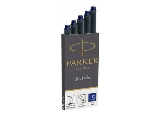Parker 1950384, Blå, Svart, 5 stykker
