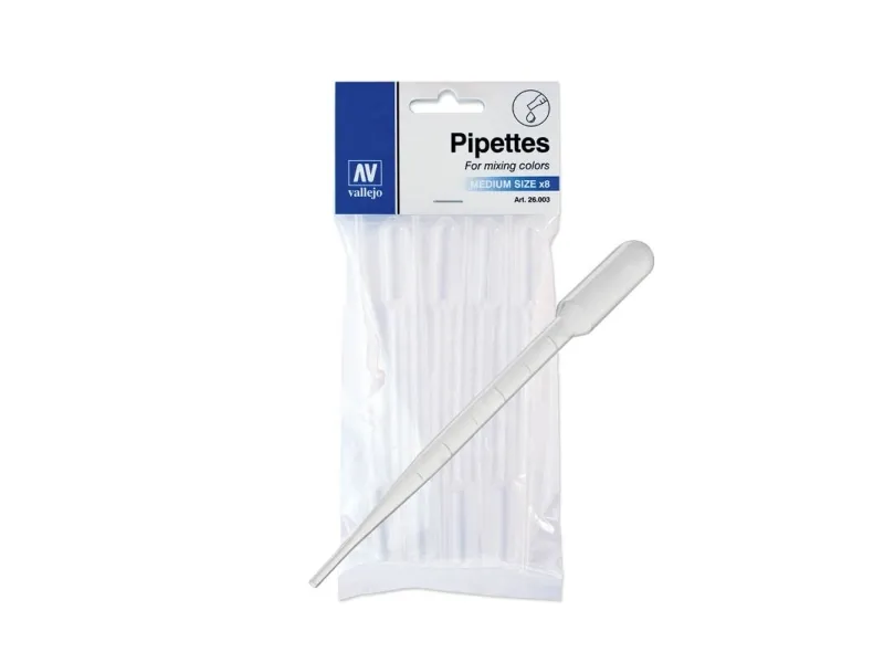 Vallejo 26.003, Pipette, 8 stykker