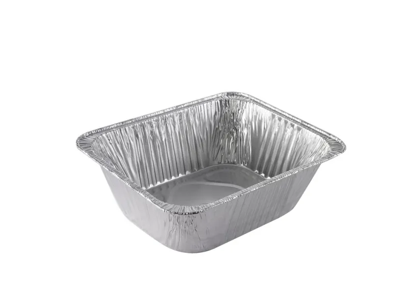 Gastrobakke, Plus Pack, 1/2GN Rektangulær kapacitet 5200ml,324x264x102mm aluminium, aluminium, pakke