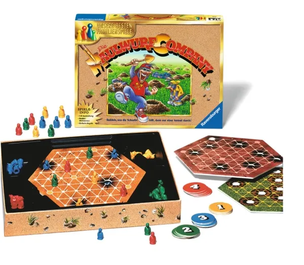 Ravensburger Familienspiel - Die Maulwurf Company (26423)