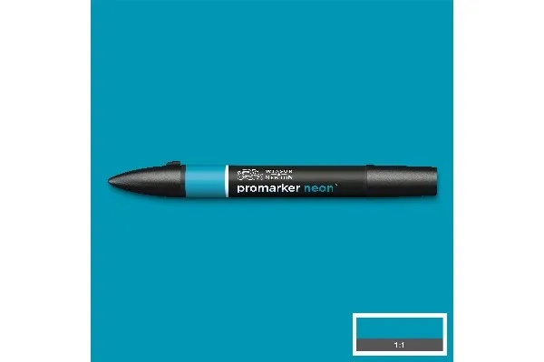 Neonmarker volt blue