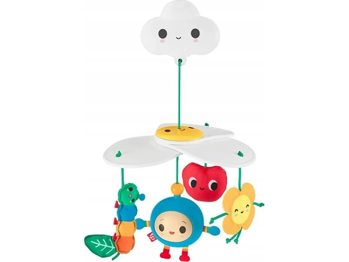 Fisher-Price Happy World Flowerin Fun barnevogn-leketøy