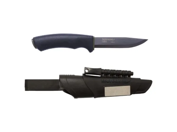 Morakniv Survival, Jaktkniv, Drop punkt, Kull stål, Termoplastisk elastomer (TPE), Svart, 1 verktøy