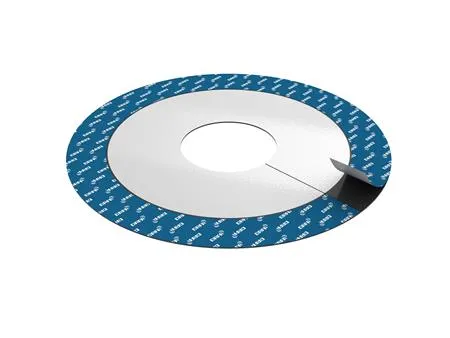 Dafa renoveringskrave Ø250 med Ø75 mm hul for lufttætning ved gennemføring af eksist. rør og kabler Ø80-140mm i klimaskærmen.