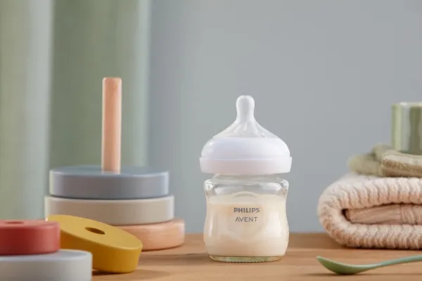 Philips AVENT Natural Response SCY930/01 Tåteflaske i glass, Gjennomsiktig