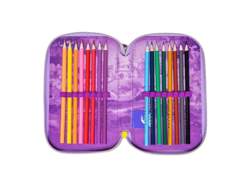 UNICORN ACADEMY fylt dobbelt pennal