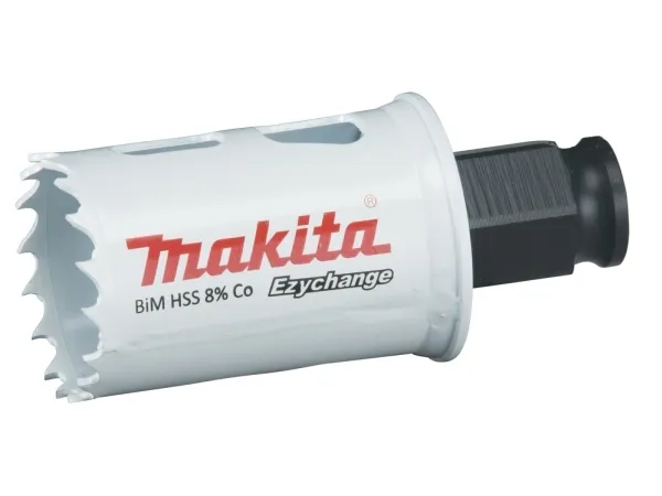 Makita E-03735, Enkelt, Bor, Stål, Aluminium, Plast, Tre, Rustfritt stål, Hvit, Bimetall, 4,4 cm