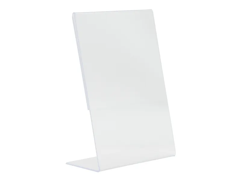 Securit® L-formet A6 display ramme i akryl