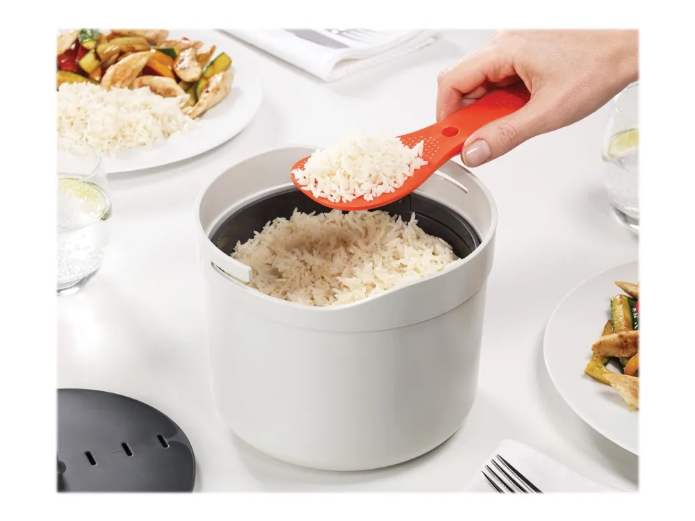 Joseph Joseph M-Cuisine - Microwave rice cooker med dekke - 22 x 18 x 14 cm - 2 L