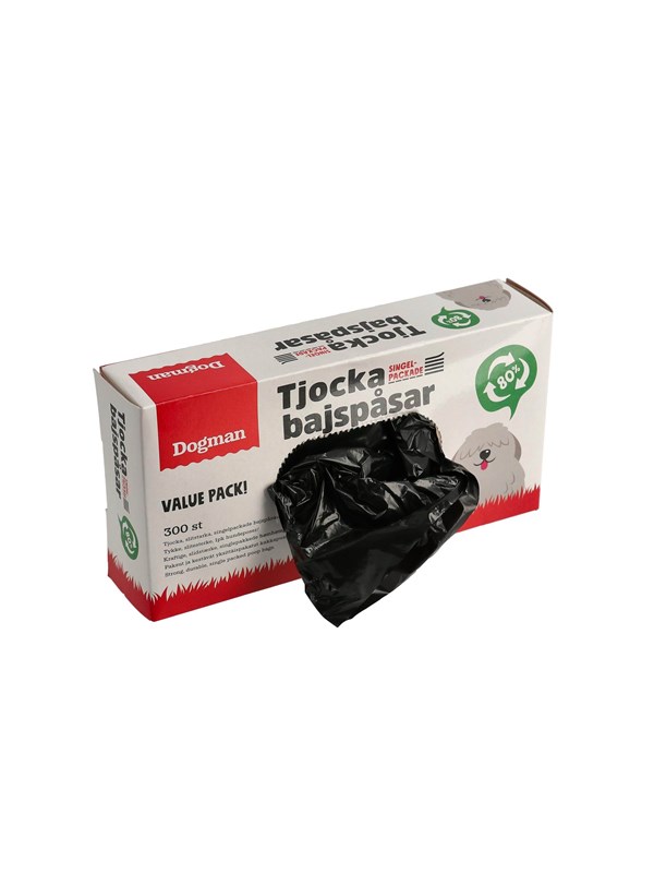 Dogman Tjocka Bajspåsar Value P 300st