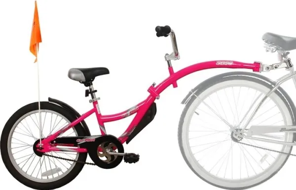 WeeRide Co-Pilot sykkeltilhenger rosa