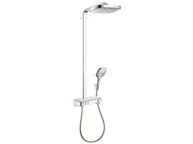 HansGrohe RD Select E 300 3jet Showerpipe krom
