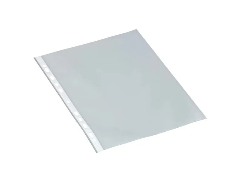 Plastlommer A4 åben top 0,09mm PP med præg - (100 stk.)
