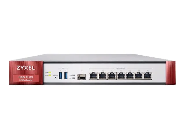 Zyxel ZyWALL USG FLEX 500 - Brannvegg - 1GbE - rackmonterbar