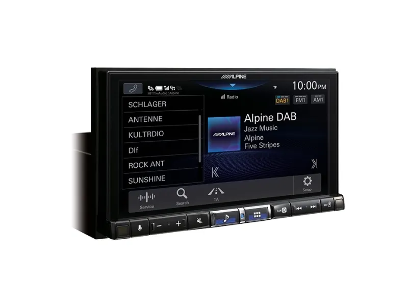 Alpine ILX-705D Trådløs Apple Carplay 2-din 7
