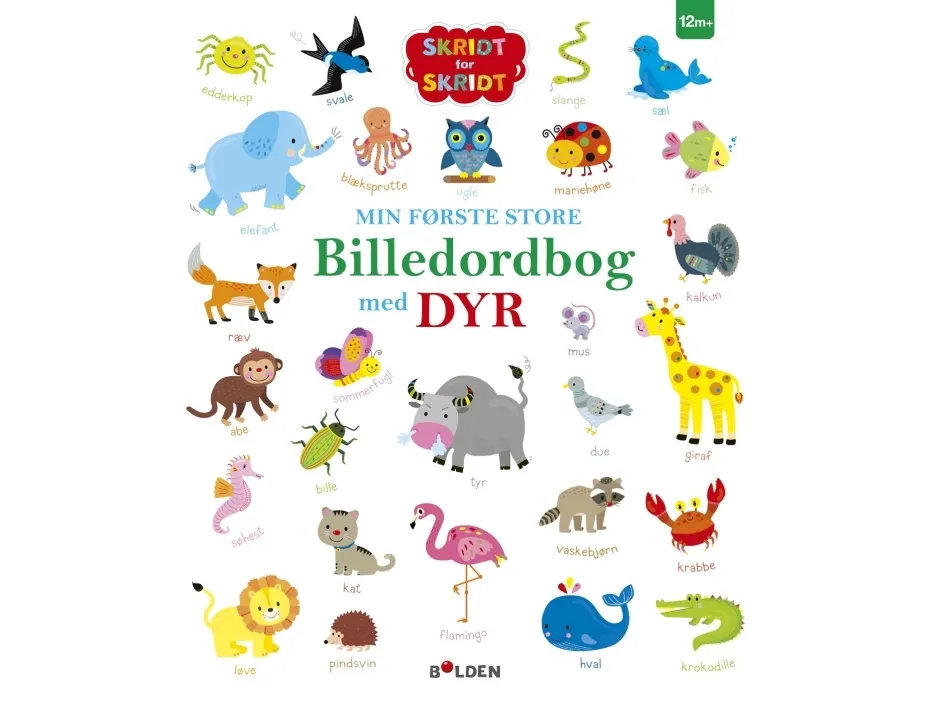 Min første store bildebok med dyr
