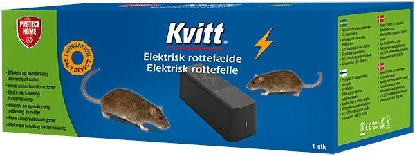 Kvitt® Elektrisk rottefælde