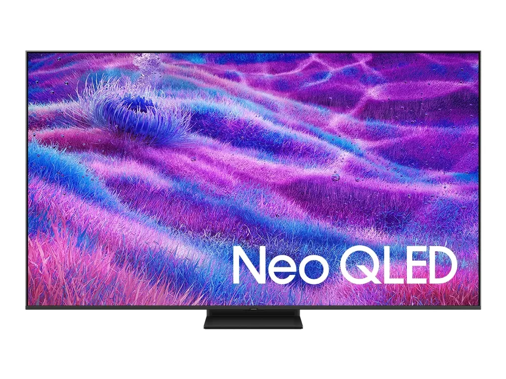 Samsung QE55QN80FAU - 55 Diagonalklasse QN80F Series LED-bakgrunnsbelyst LCD TV - Neo QLED - Smart TV - Tizen OS - 4K UHD (2160p) 3840 x 2160 - HDR - Quantum Mini LED - sølv