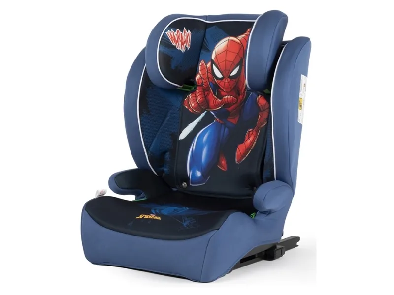 Disney Isofix Selepude Med Ryg Spiderman 105-150cm R129