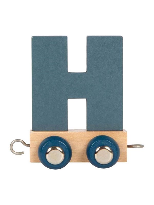 Small Foot - Wooden Letter Train Polar - H