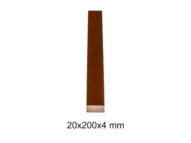 Fiberskraber 20x200x4mm