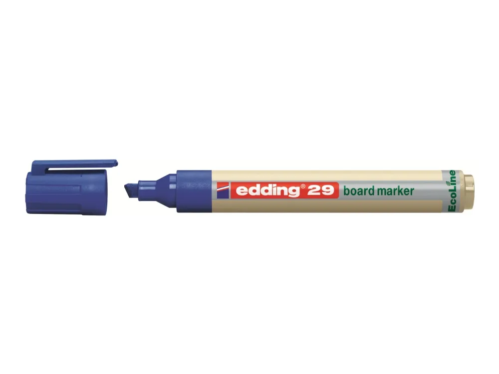 edding EcoLine 29 board - Markør - for brett - blå - fargeblekk - 1-5 mm