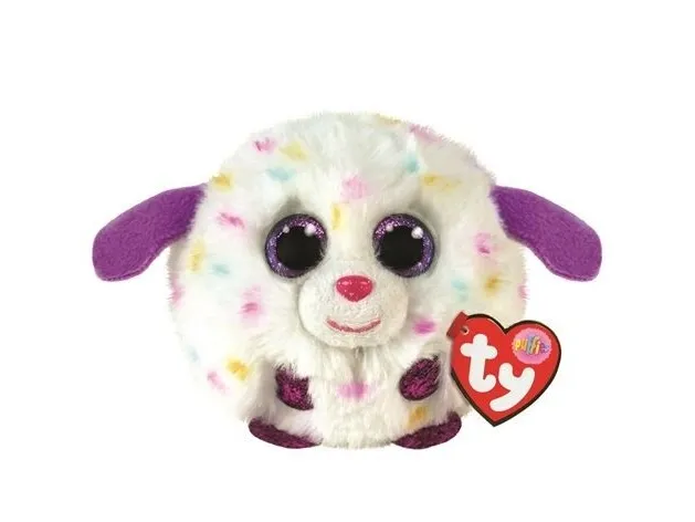 TY PUFFIES MUNCHKIN-maskott - hvit hund 42528