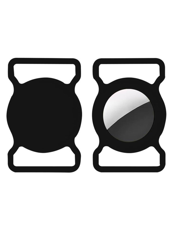 Lippa Collar Holder for AirTag and Smart Finder - Black
