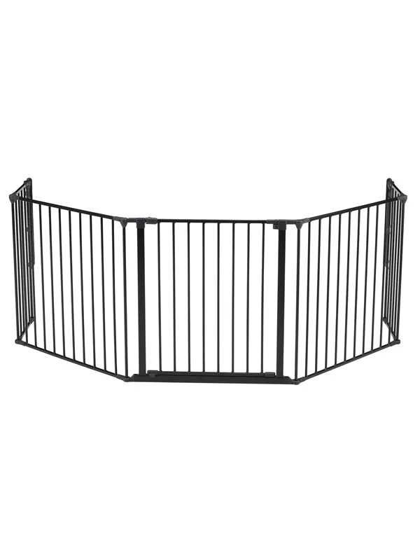 SPD Kjæledyr Flex XXL hundegrind, hvit, 278-350 cm