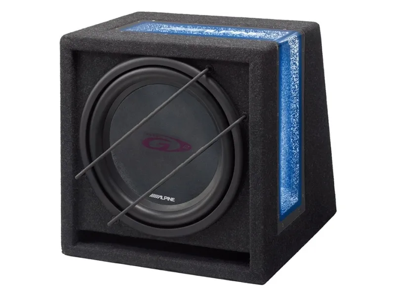 Alpine 12 subwoofer i Kabinet 2 ohm