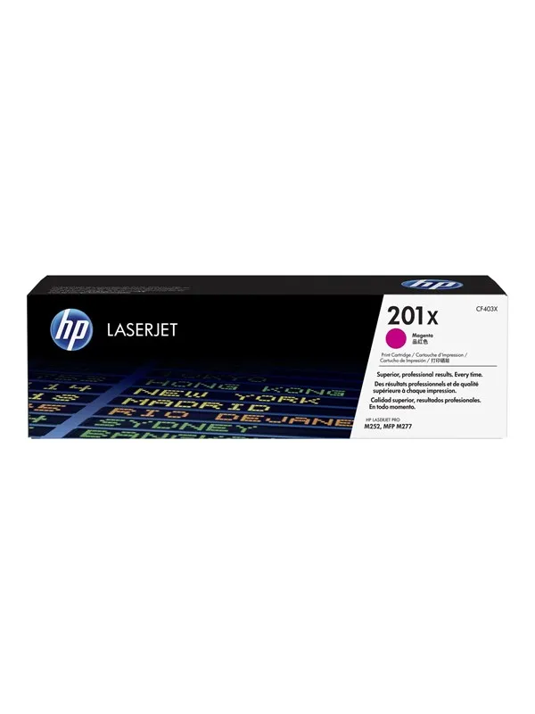 HP 201X / CF403X High Capacity Magenta Toner