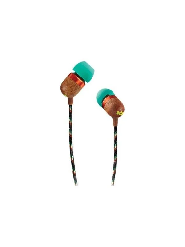 Marley Smile Jamaica Ørepropper, In-Ear, Kablet, Mikrofon, Rasta