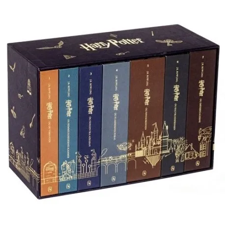 Harry Potter 1-7 - 25-årsjubileumsutgaver i bokssett | J. K. Rowling | Språk: Dansk