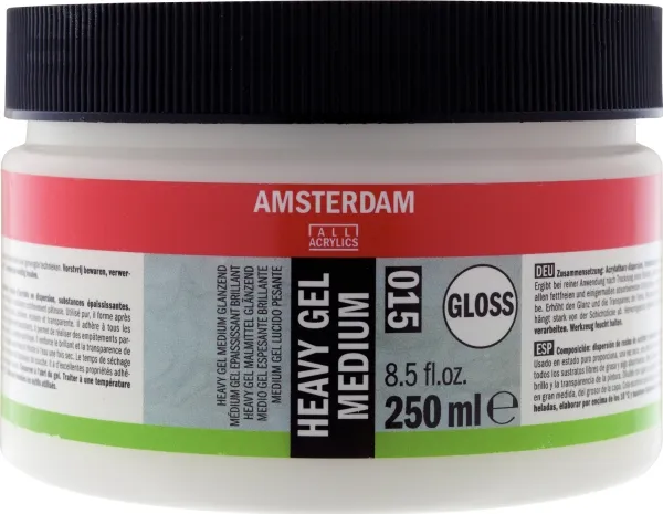 Amsterdam Heavy gel medium gloss 015 (glass)