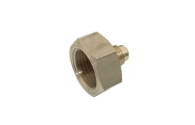 flaskeadapter A1 - Højregevind, Almindelige kølemidler, 1/4'' SAE - W21, 8