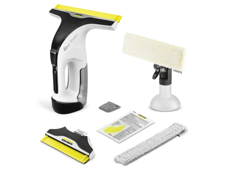 Kärcher WV 8 Signature Line, Sølv, Hvit, 0,15 l, 28 cm, 50 - 60 Hz, 100 - 240 V, 4 timer